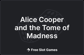 Alice Cooper and the Tome of Madness